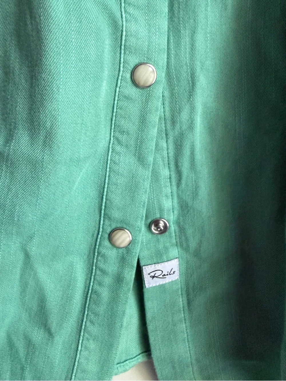 Rails Ruthie Blouse Basil - Picture 6 of 6